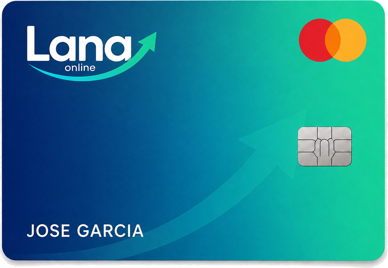 Tarjeta Lana Online Mastercard